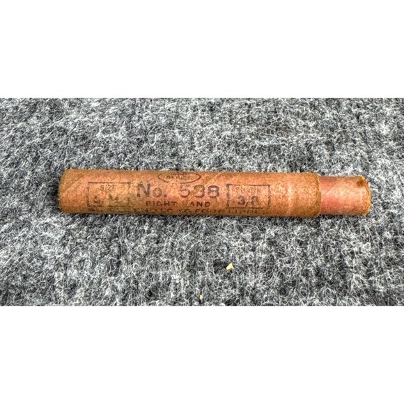 Cleveland Twist Drill Co High Speed Steel 3/8" Right Hand Drill Bit No. 538 - Picture 2 of 6